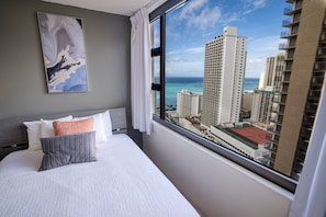 Lägenhet - 1 sovrum | 1 sovrum, arbetsyta för laptop och gratis wi-fi