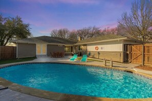 Pool - Dream Vacation Home with Pool for Large Groups! (Garland)