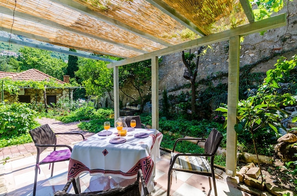 Appartement (Apartments Eos & Vespera - One Bedroo) | Terrasse/Patio