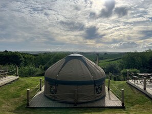 View from property - Looe Yurts (Looe)