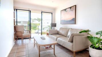TV, DVD player, offices