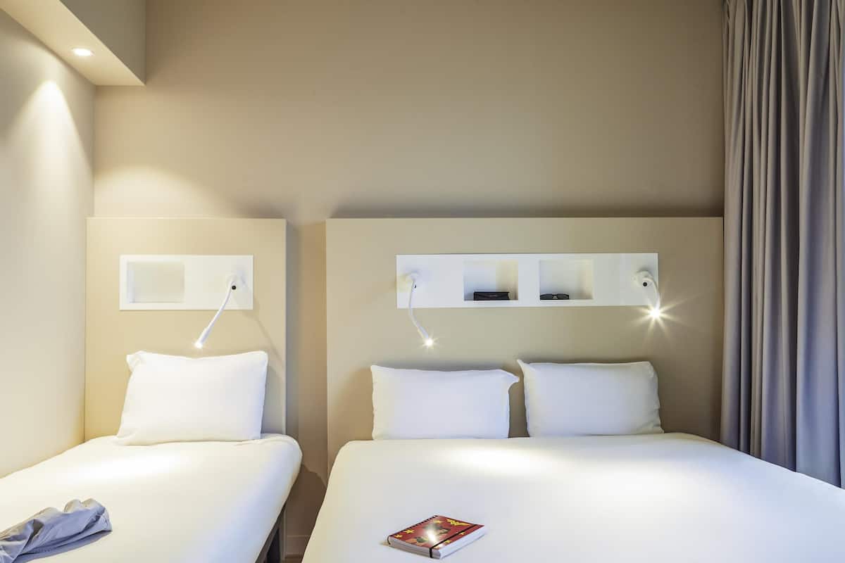 family room | individually furnished, blackout curtains, soundproofing