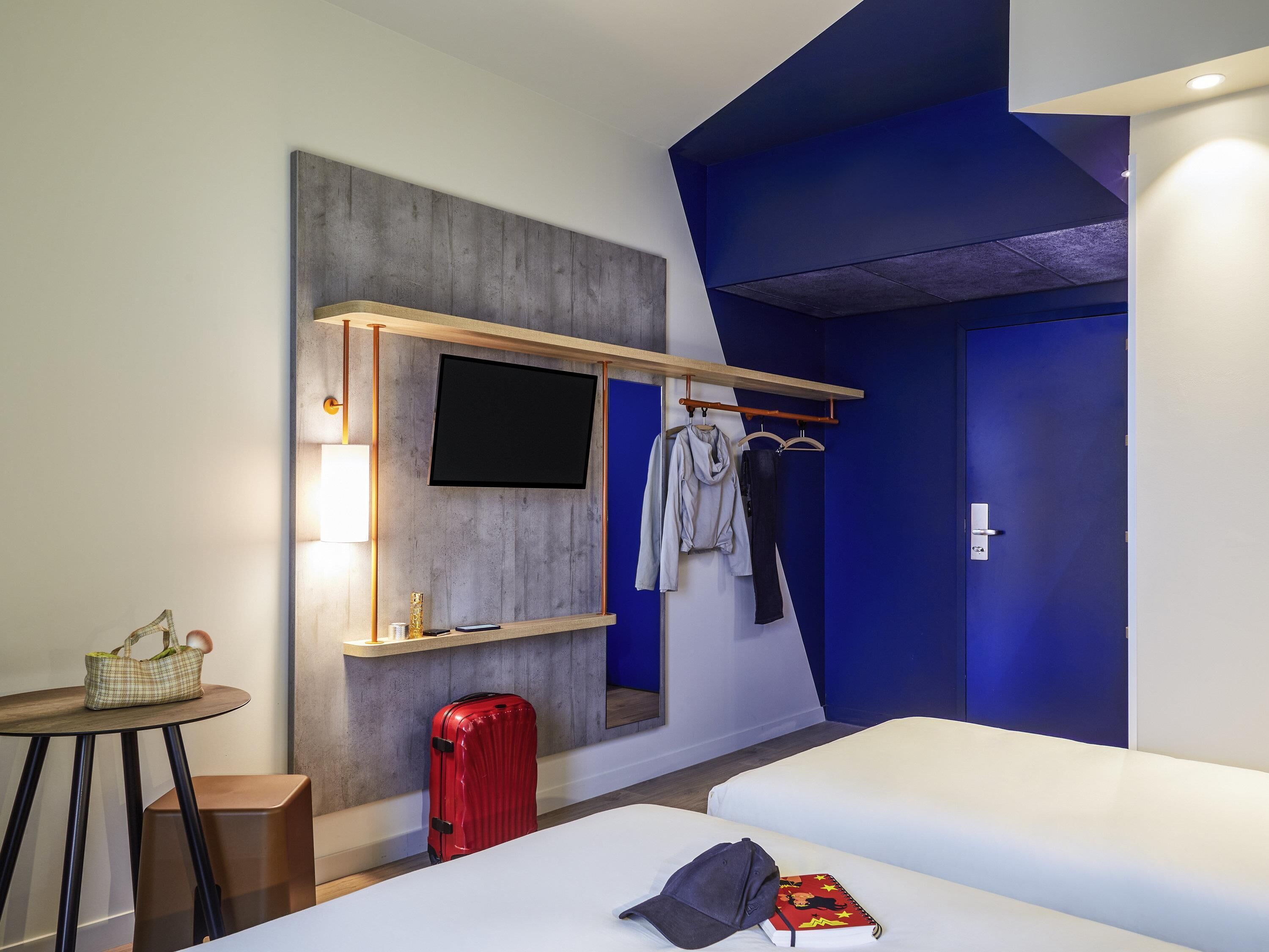 family room | individually furnished, blackout curtains, soundproofing