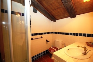 Towels, soap, toilet paper