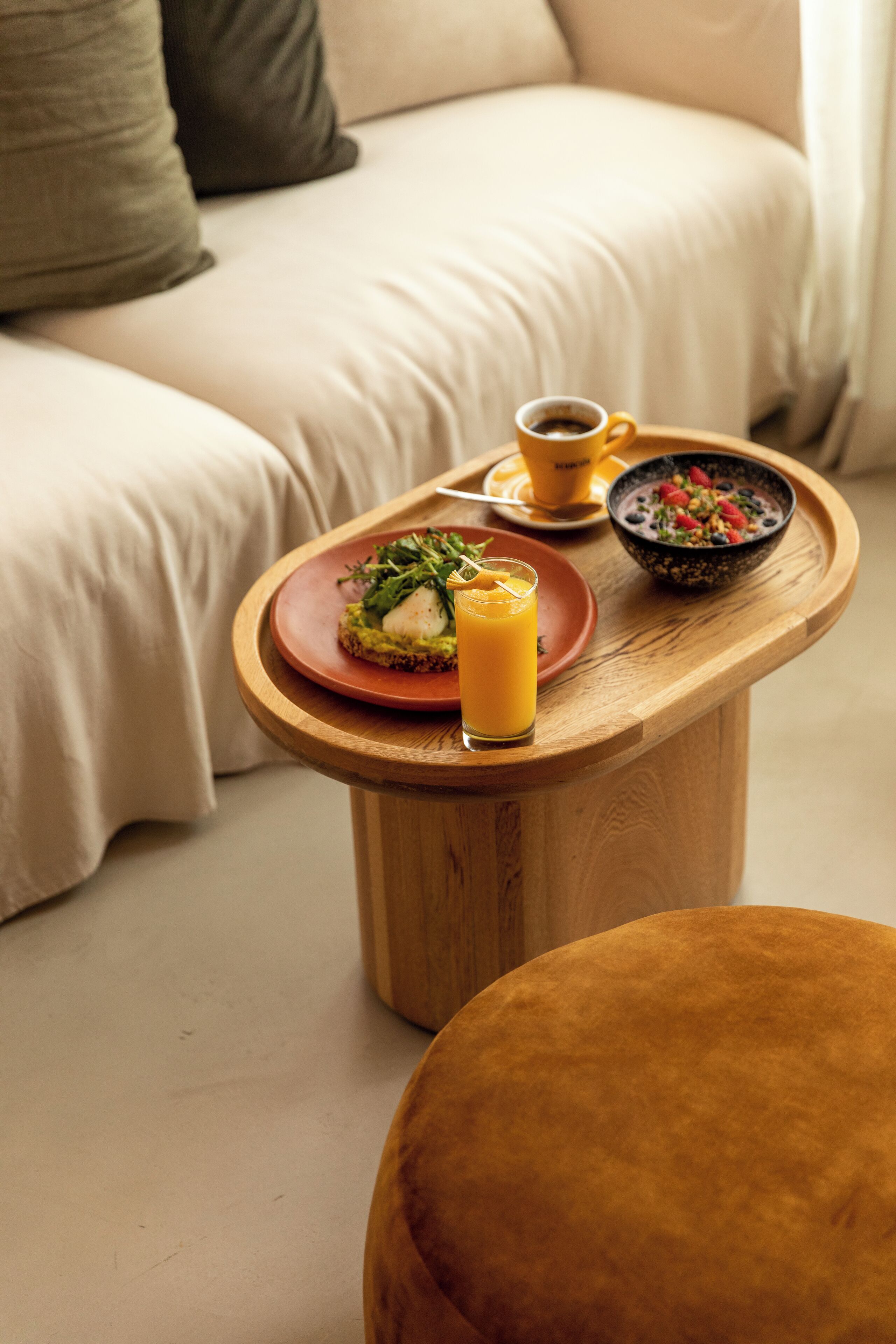 free daily cooked-to-order breakfast