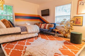 2 soveværelser, skrivebord, strygejern/strygebræt, Wi-Fi