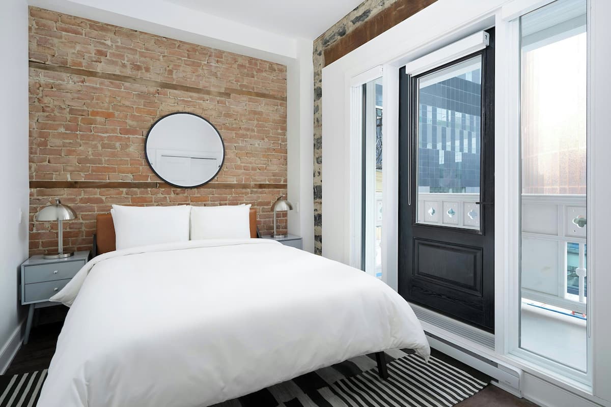 2 habitaciones, ropa de cama de alta calidad y muebles diferentes