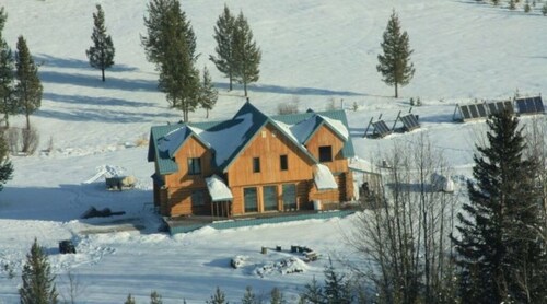 Wilderness Log Home.