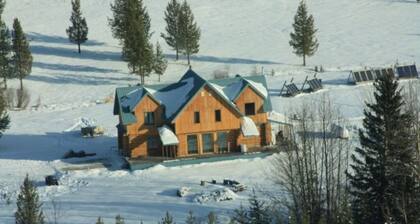 Wilderness Log Home.