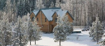 Wilderness Log Home.