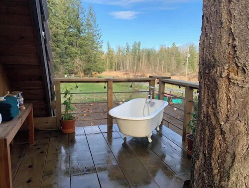 The Nest at Left Foot Farm.