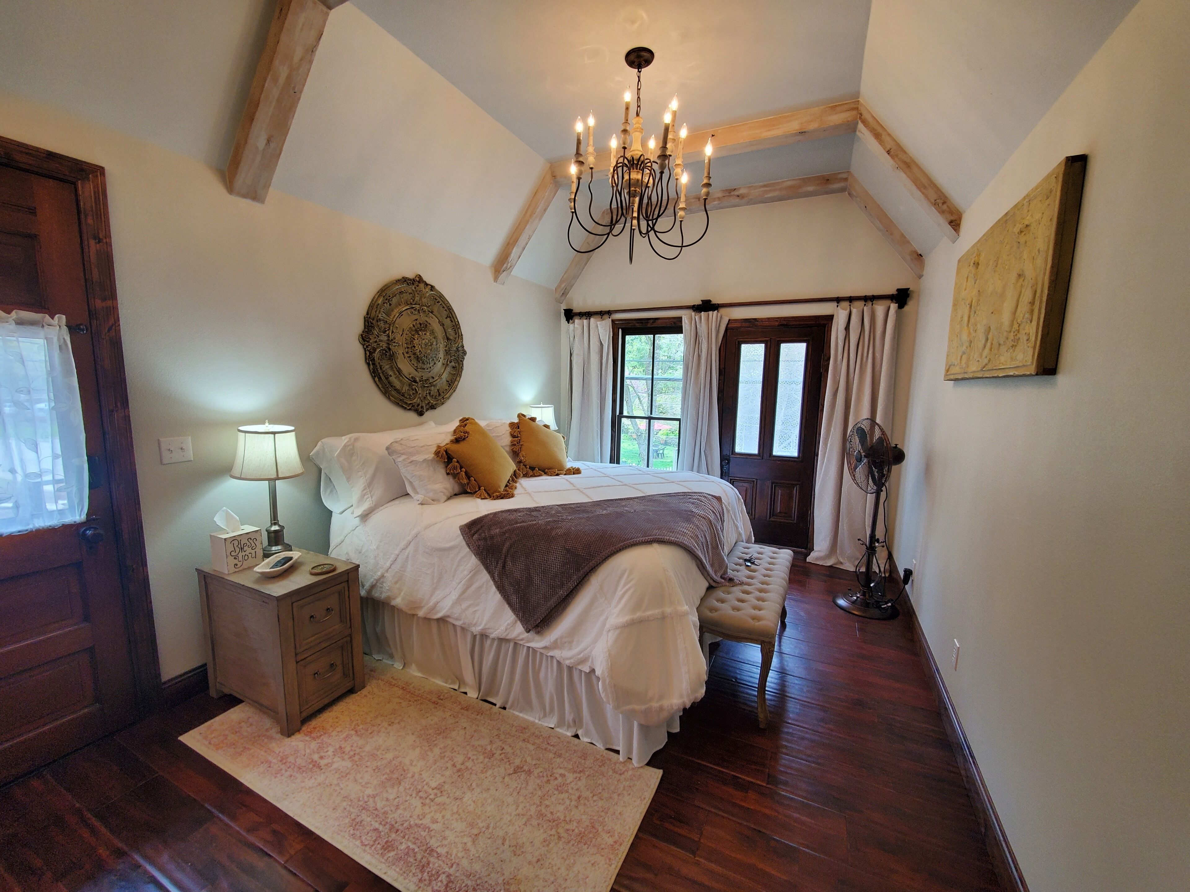 1 Schlafzimmer, Bügeleisen/Bügelbrett, kostenloses WLAN, Bettwäsche