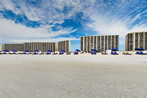 Plage, sable blanc