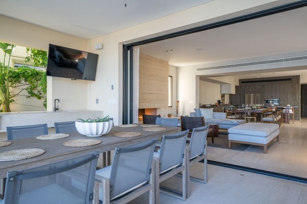 Five Bedroom Beachfront Villa | Premium bedding, down comforters, memory foam beds, in-room safe
