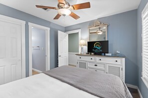 1 bedroom, iron/ironing board, free WiFi, bed sheets