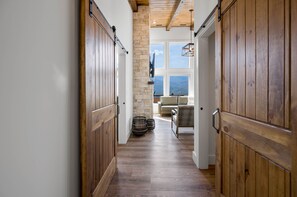 Smart TV, fireplace, video games