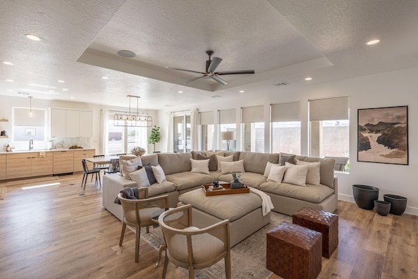 غرفة المعيشة