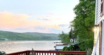 Cozy Cozy Cottage ~ Perfect Location On West Keuka Lake ~ Private Dock!