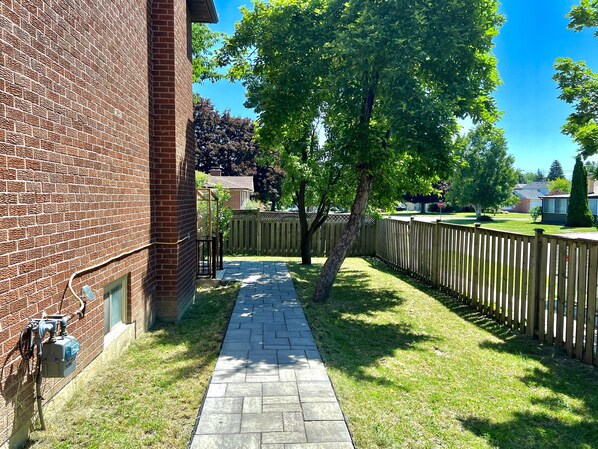 Enceinte de l’hébergement