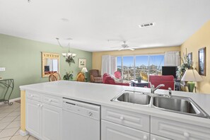 Interior - Fourth-floor, ocean-view condo with pool, high-speed WiFi, beach access & W/D (Miramar Beach)