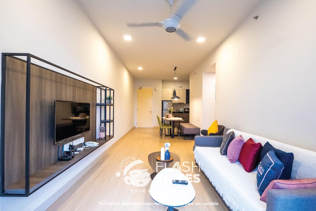 40-inch LED TV with cable channels, TV