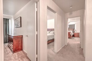 3 間臥室、床單