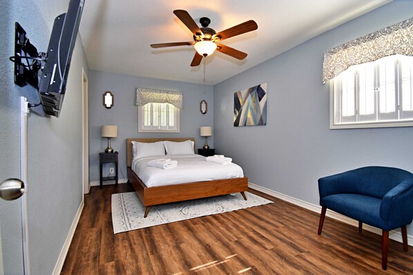 3 soverom og sengetøy