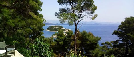 Vue depuis l’hébergement