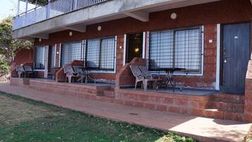 Overnatningsstedets facade