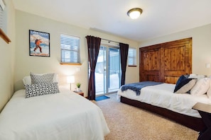 3 habitaciones, escritorio, wifi gratis y ropa de cama