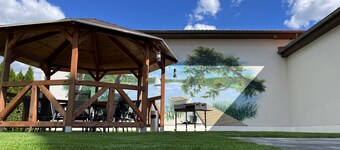 250qm Ferienhaus nahe Berlin für 13 Personen mit Grundstück