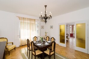 House (Duplex Three Bedroom Apartment) | Living room | Flat-screen TV - Holiday Home Patricija (Dubrovnik)