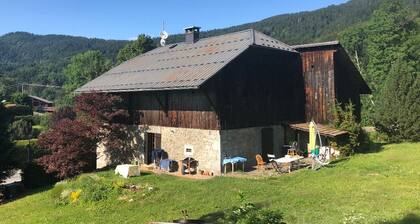 Superb fully-equipped chalet with view, large lot and BBQ