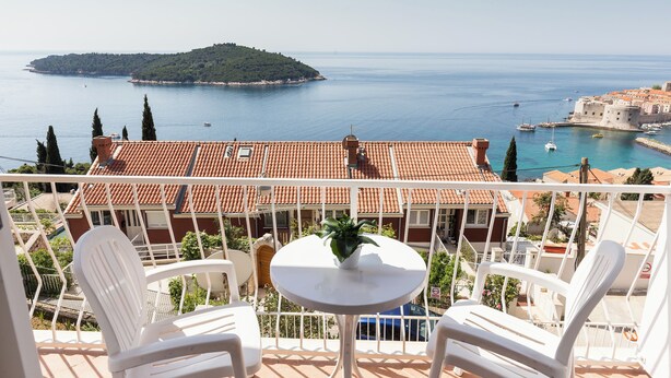Leilighet (1Bedroom Suite,Balcony, Sea view) | Balkong
