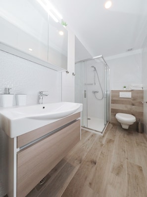 Dusche, Handtücher