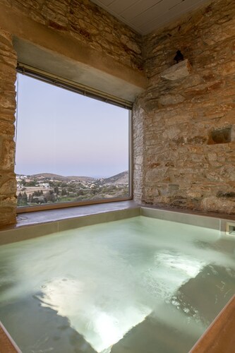 Villa Gaia Syros | 1800's Stone Building