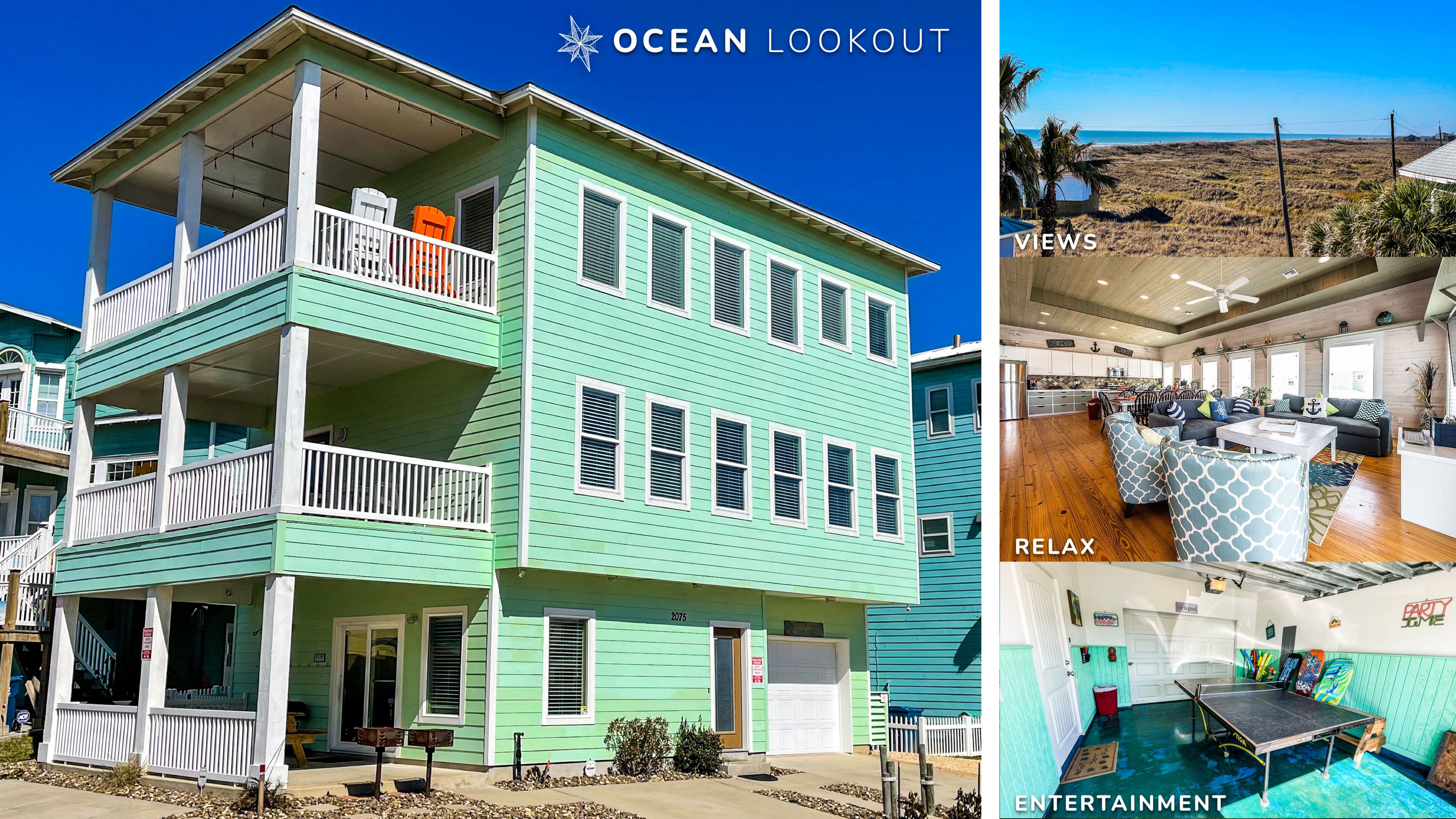 Ocean Lookout - Ocean Views & Steps to the Beach, Pool, Hot Tub, Sand Point