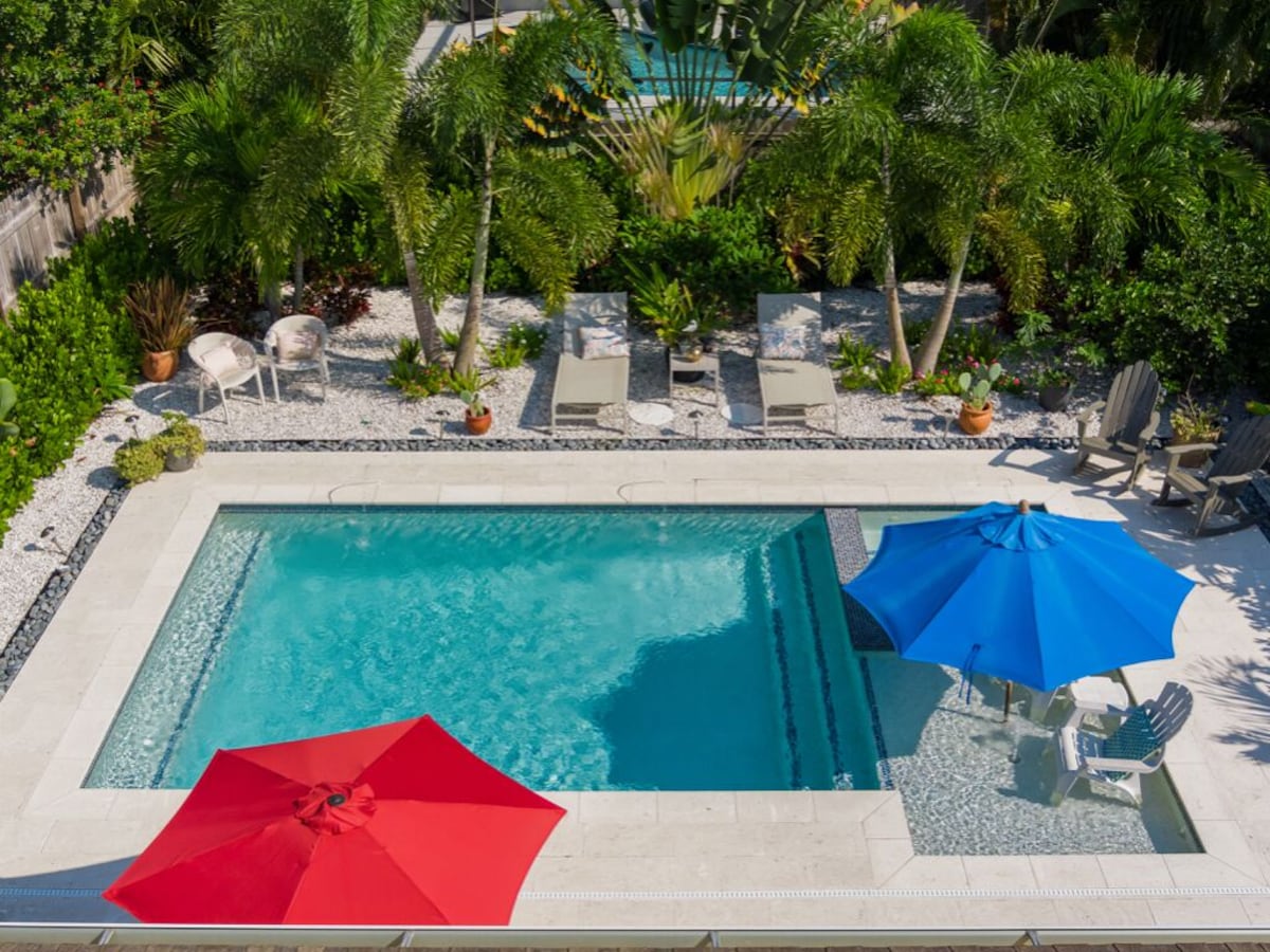 Photo 2 of Naples Park Pool & Spa Home 1 Mile to Beach and Tropical Oasis Fenced Yard.