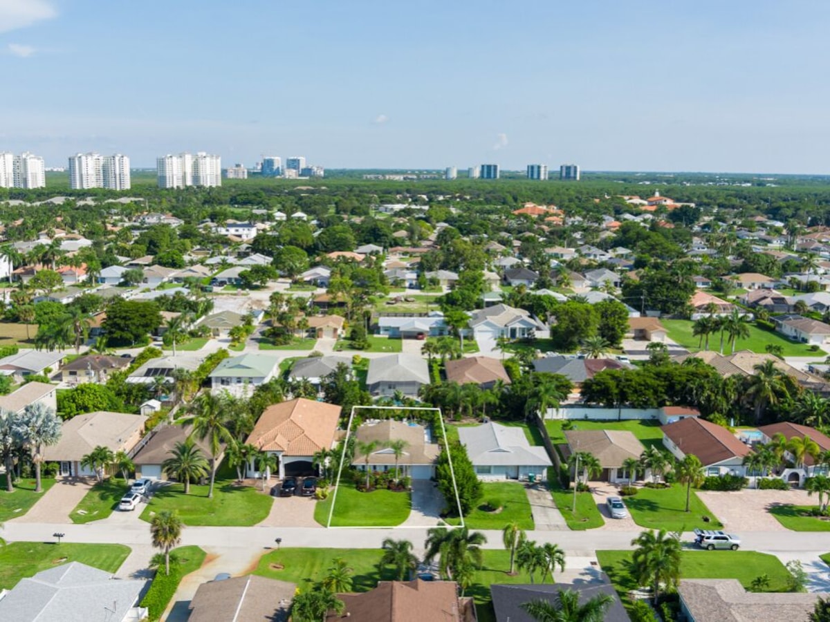 Photo 32 of Naples Park Pool & Spa Home 1 Mile to Beach and Tropical Oasis Fenced Yard.