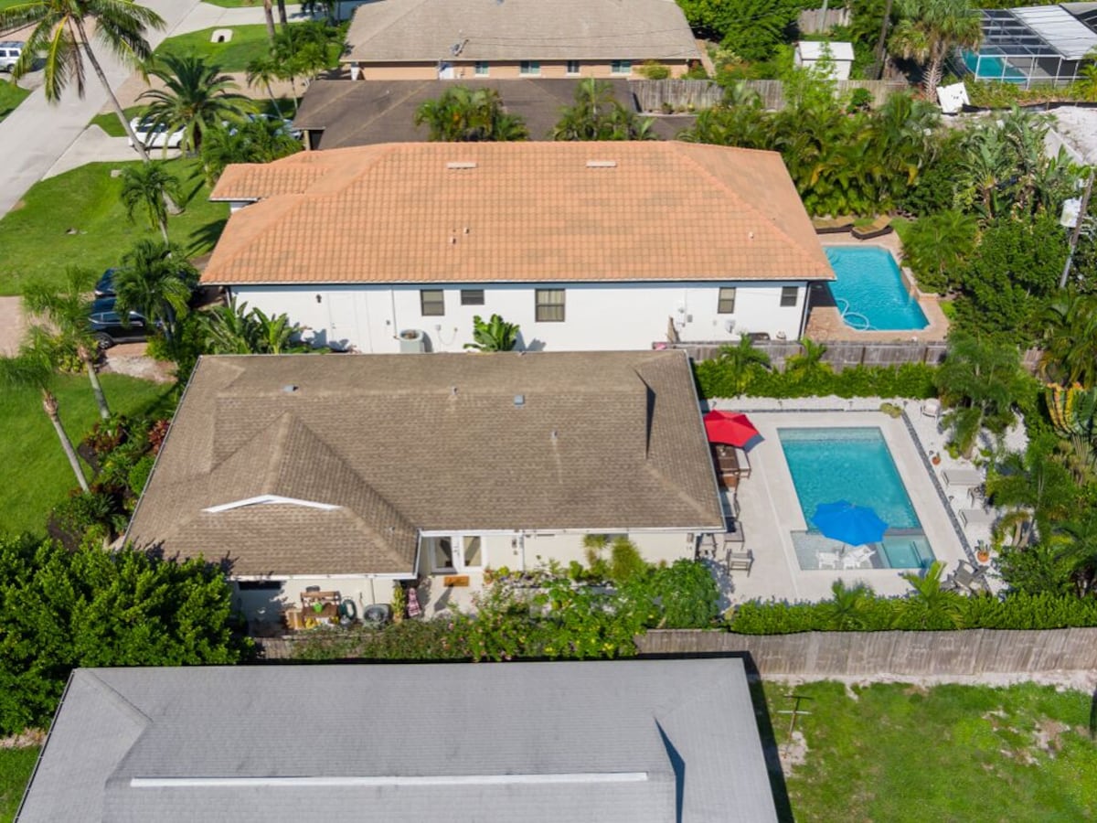 Photo 31 of Naples Park Pool & Spa Home 1 Mile to Beach and Tropical Oasis Fenced Yard.