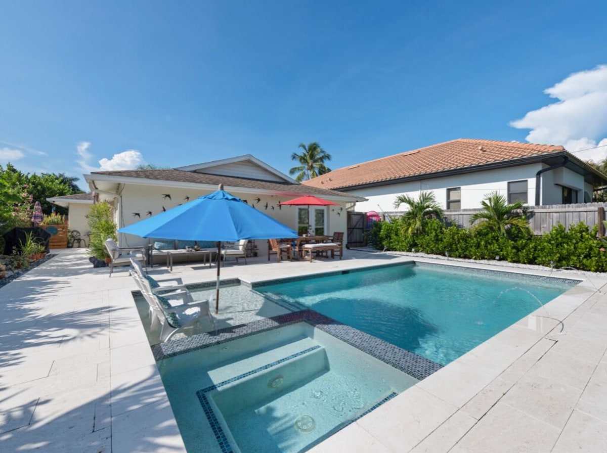 Photo 25 of Naples Park Pool & Spa Home 1 Mile to Beach and Tropical Oasis Fenced Yard.
