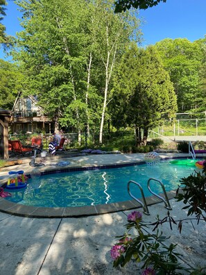 Alberca al aire libre 