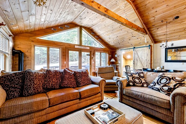 Televisio, takka, videopelikonsoli