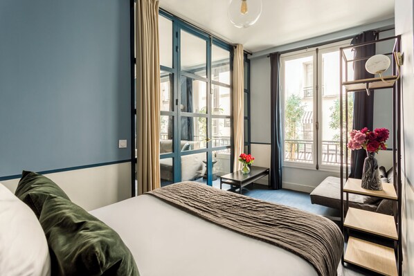 3 dormitorios, tabla de planchar con plancha, wifi gratis y ropa de cama