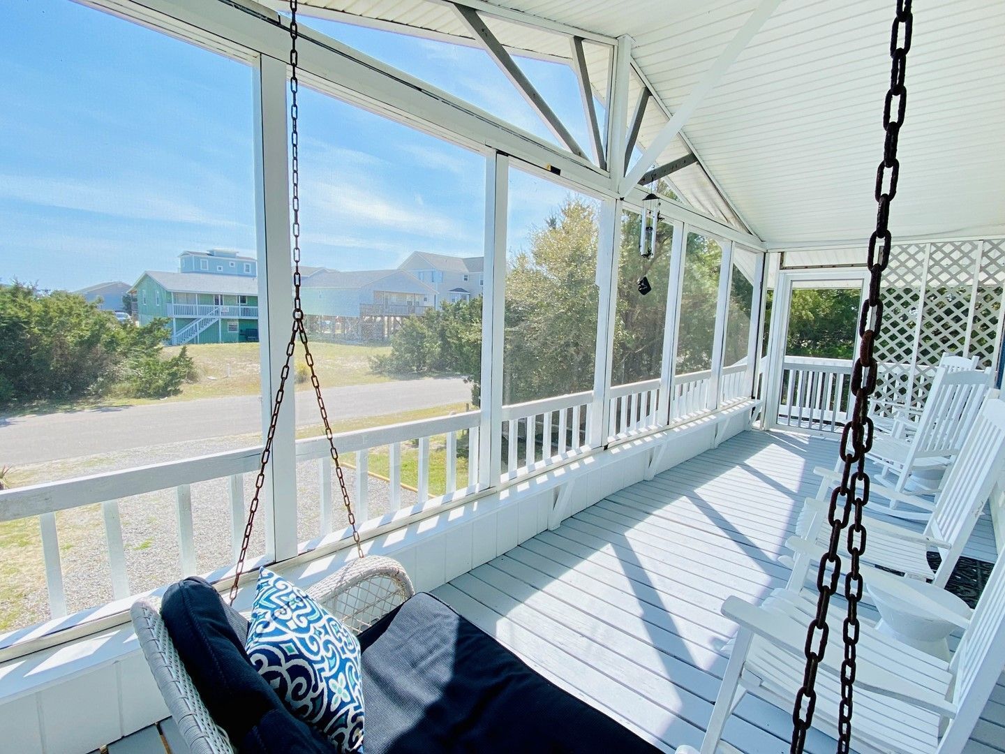 Utsikt fra overnattingsstedet