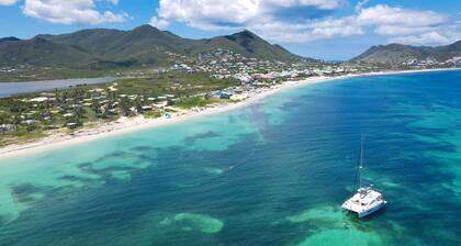 Paradise View, Maison créole avec piscine privée à 5 min d`Orient Bay