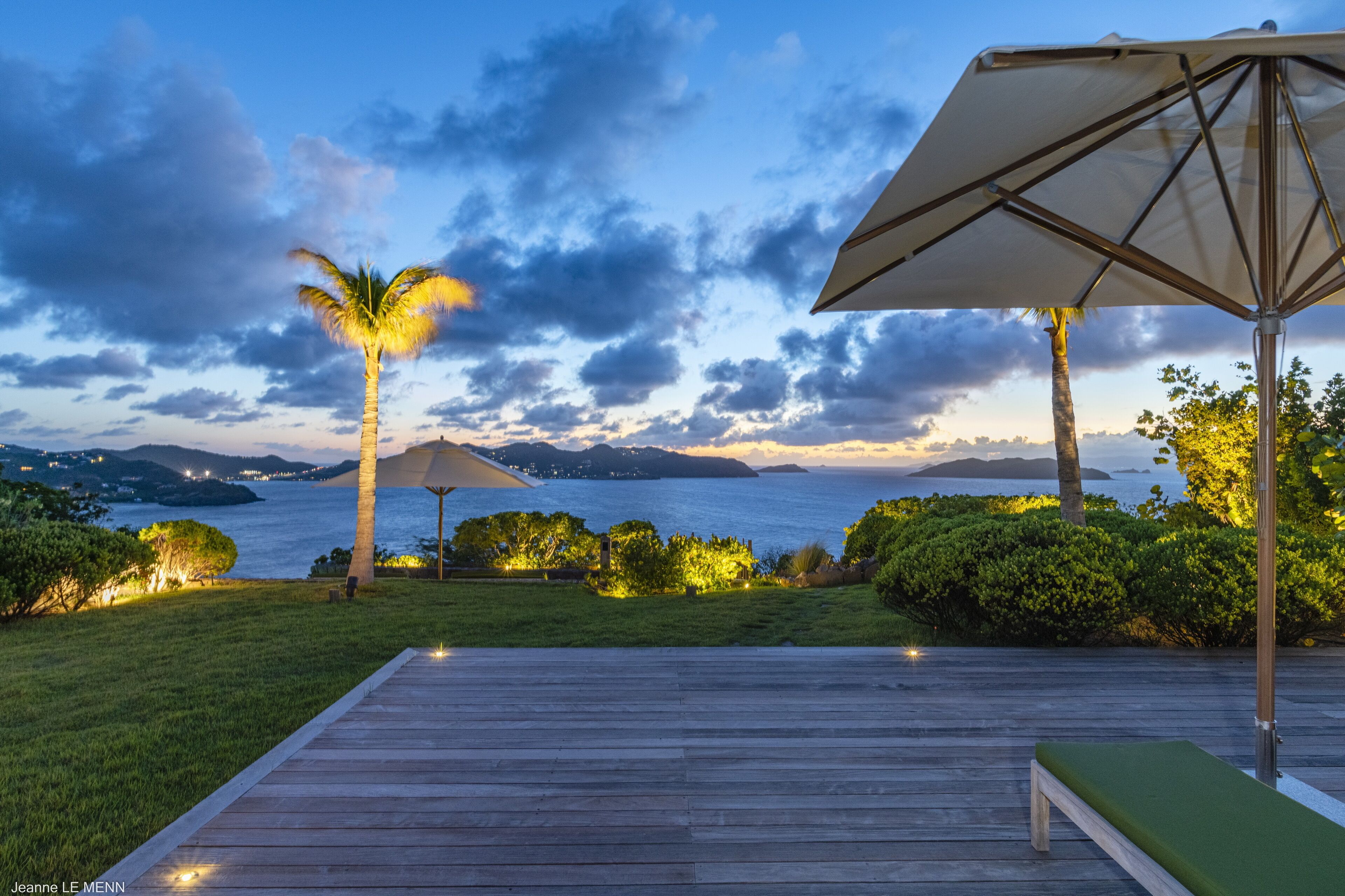 Overnattingsstedets uteområder