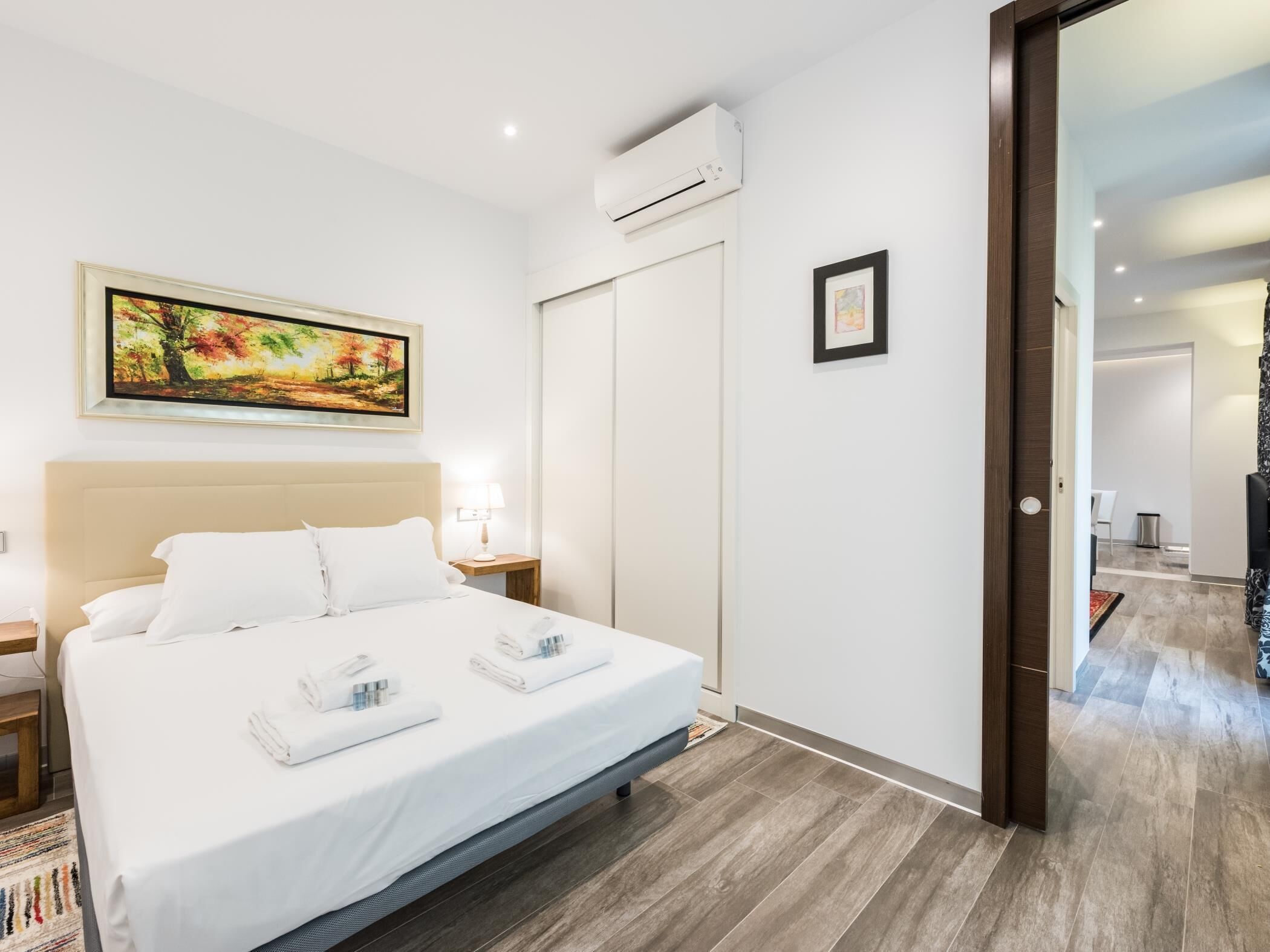 1 bedroom, iron/ironing board, internet, bed sheets