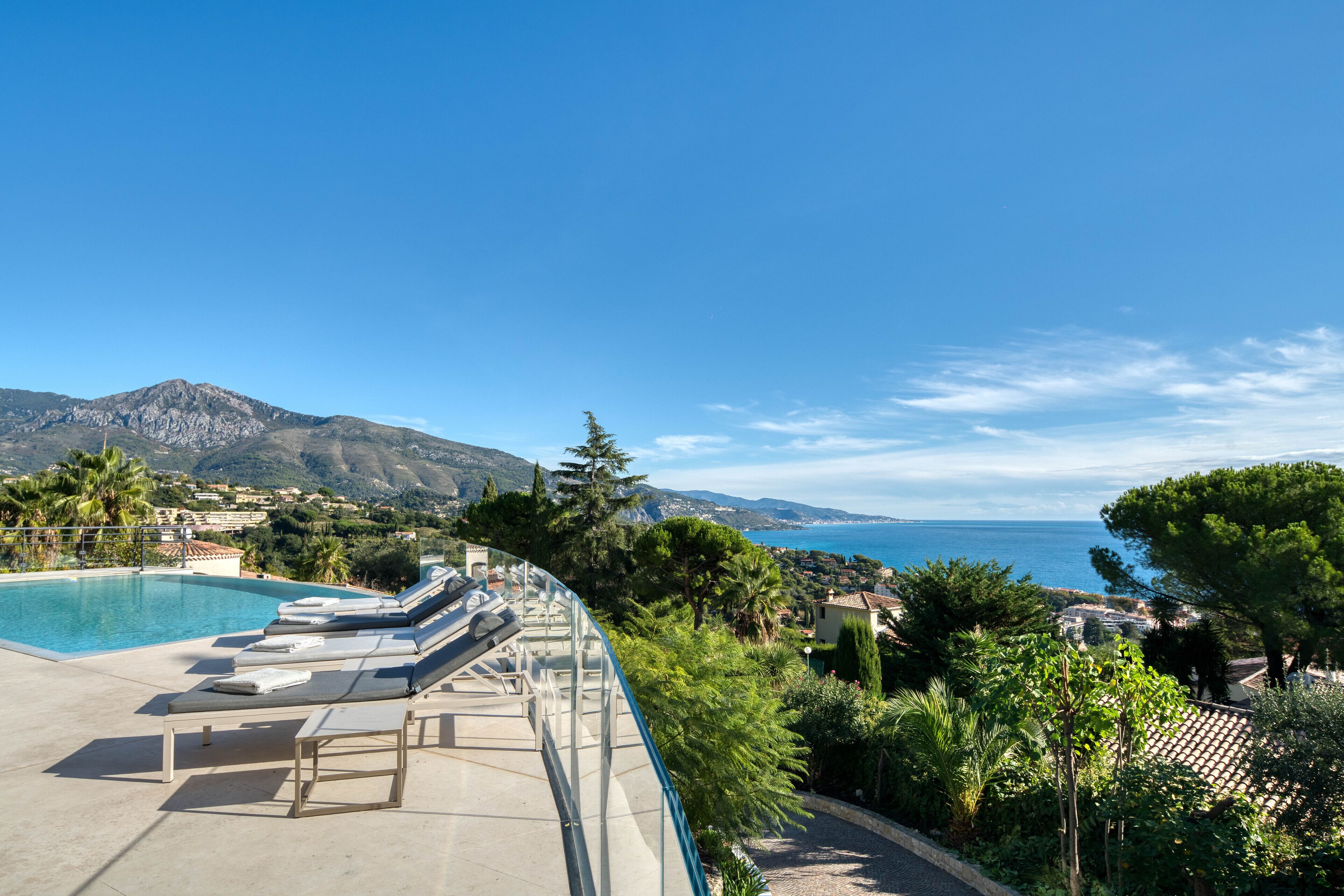 Una piscina riscaldata