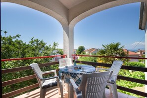 Familjelägenhet - flera sovrum (Apartman Brankica 3 Island Krk) | Balkong